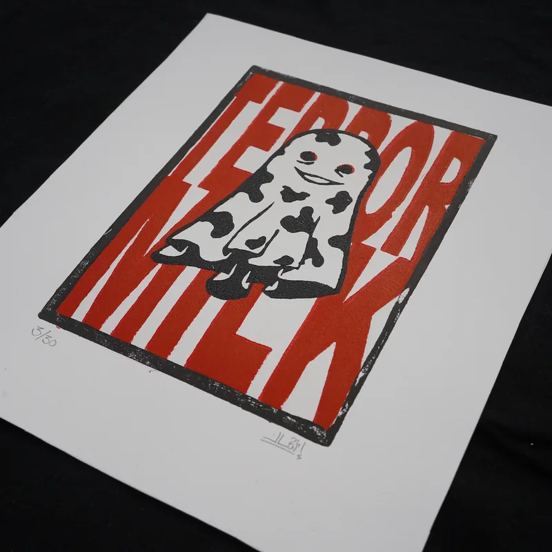 Lámina Terror Milk