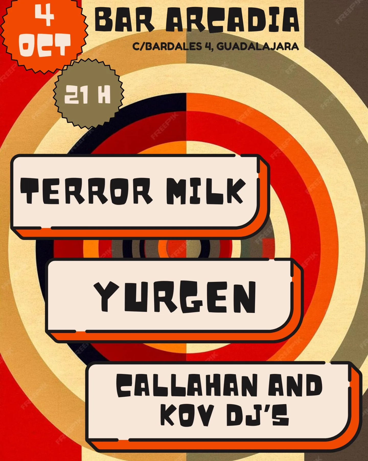 Cartel Terror Milk en Arcadia