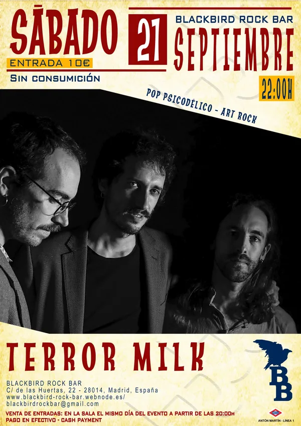 Cartel Terror Milk en Blackbird