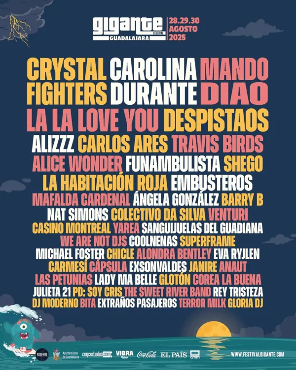 Cartel Terror Milk en Festival Gigante