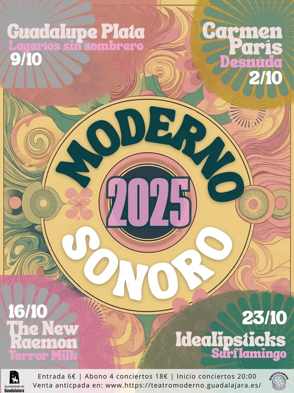 Cartel Terror Milk en Moderno Sonoro